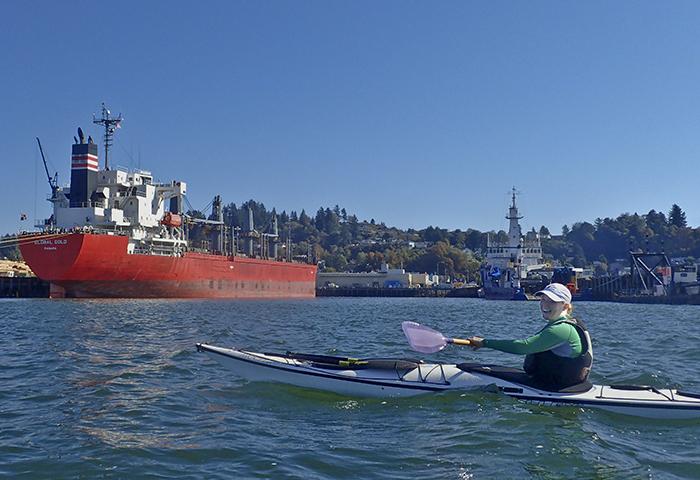 Youngs Bay: Paddling with Merriweather and William